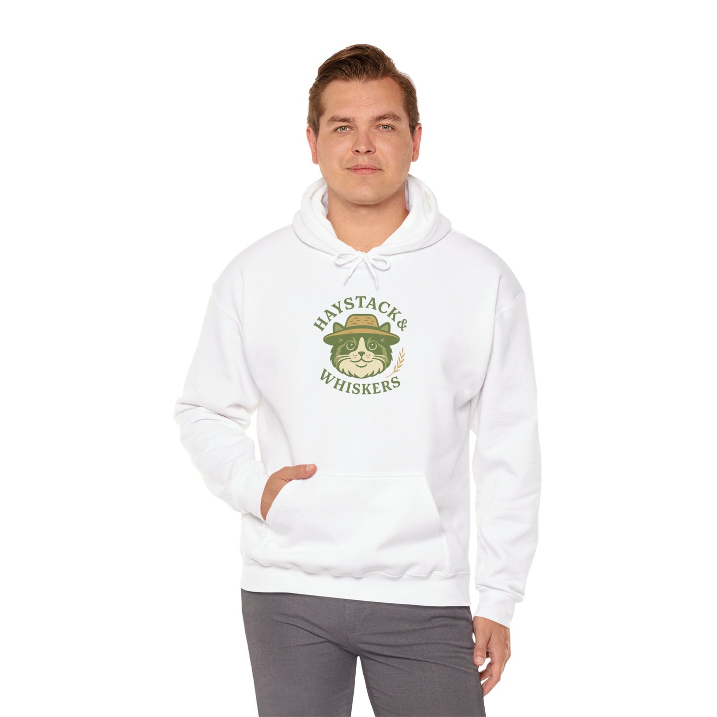 Haystack & Whiskers Unisex Hoodie - Cozy Casual Wear for Animal Lovers - Vintage Ragdoll Cat Apparel