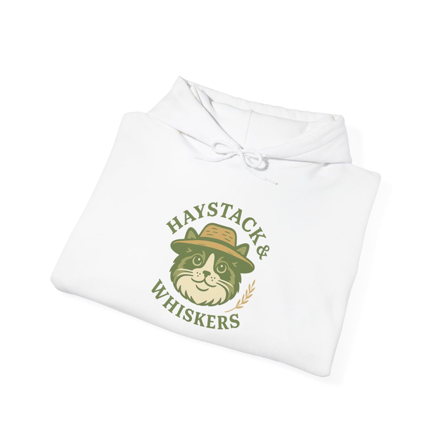 Haystack & Whiskers Unisex Hoodie - Cozy Casual Wear for Animal Lovers - Vintage Ragdoll Cat Apparel