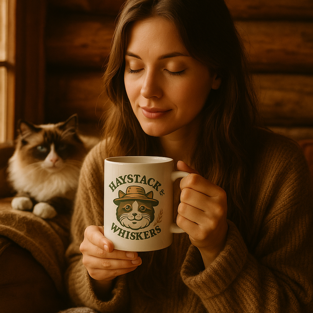 Haystack & Whiskers Logo Gifts and Gear