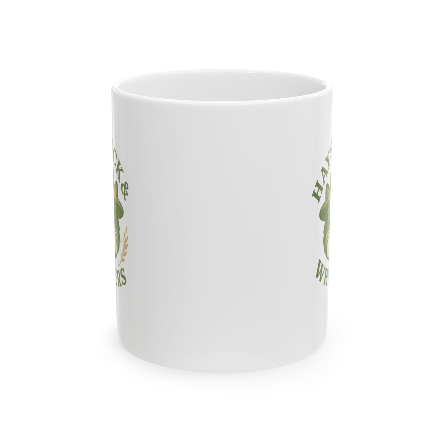 Whiskey Lover's Ceramic Mug - Haysack & Whiskers Design (11oz/15oz)