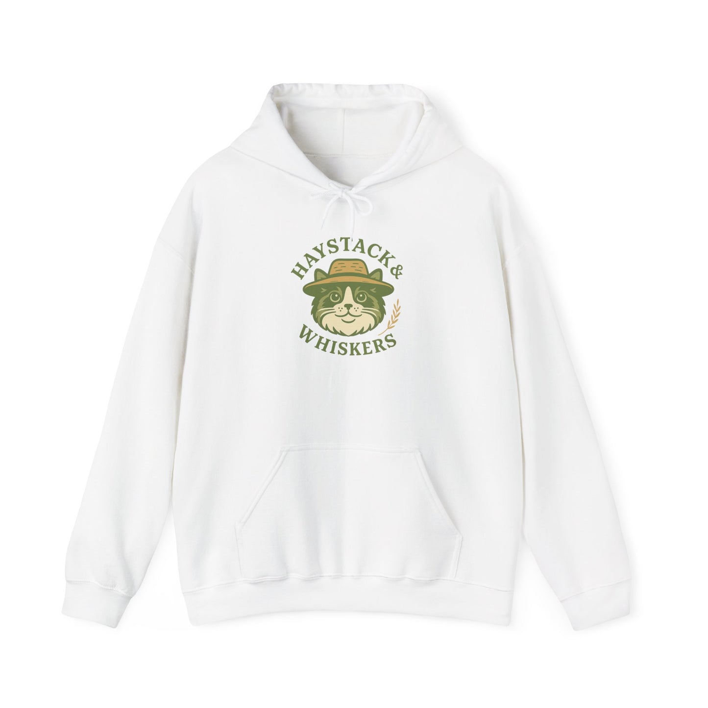 Haystack & Whiskers Unisex Hoodie - Cozy Casual Wear for Animal Lovers - Vintage Ragdoll Cat Apparel