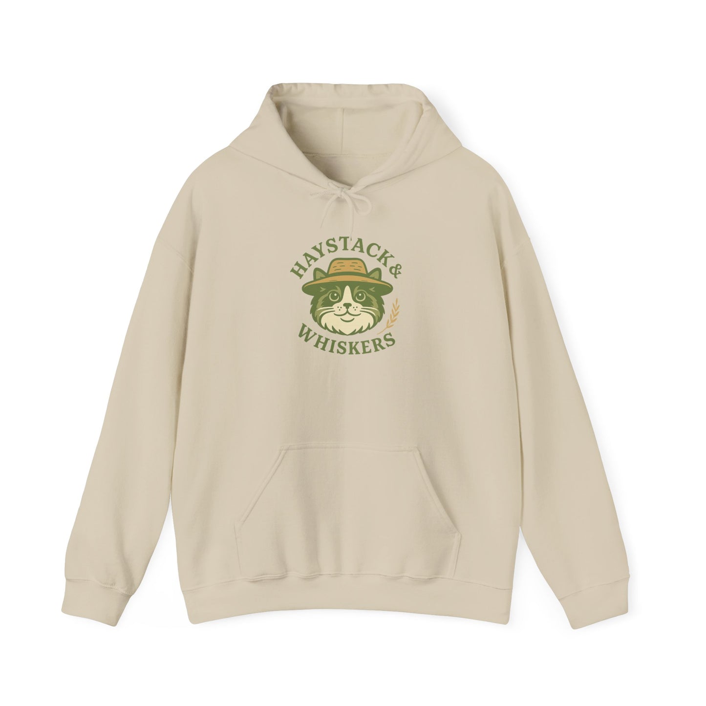 Haystack & Whiskers Unisex Hoodie - Cozy Casual Wear for Animal Lovers - Vintage Ragdoll Cat Apparel