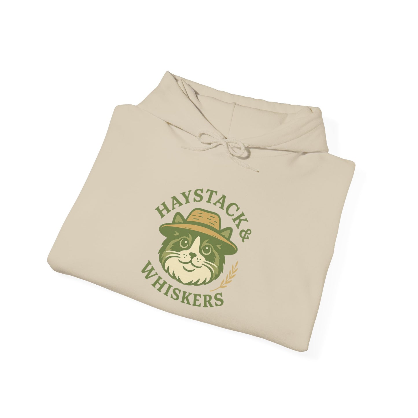 Haystack & Whiskers Unisex Hoodie - Cozy Casual Wear for Animal Lovers - Vintage Ragdoll Cat Apparel